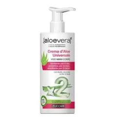 ZUCCARI Srl ALOEVERA2 CREMA D'ALOE UNIVERSALE VISO MANI E CORPO 300 ML