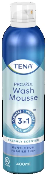 TENA WASH MOUSSE DETERGENTE 400 ML
